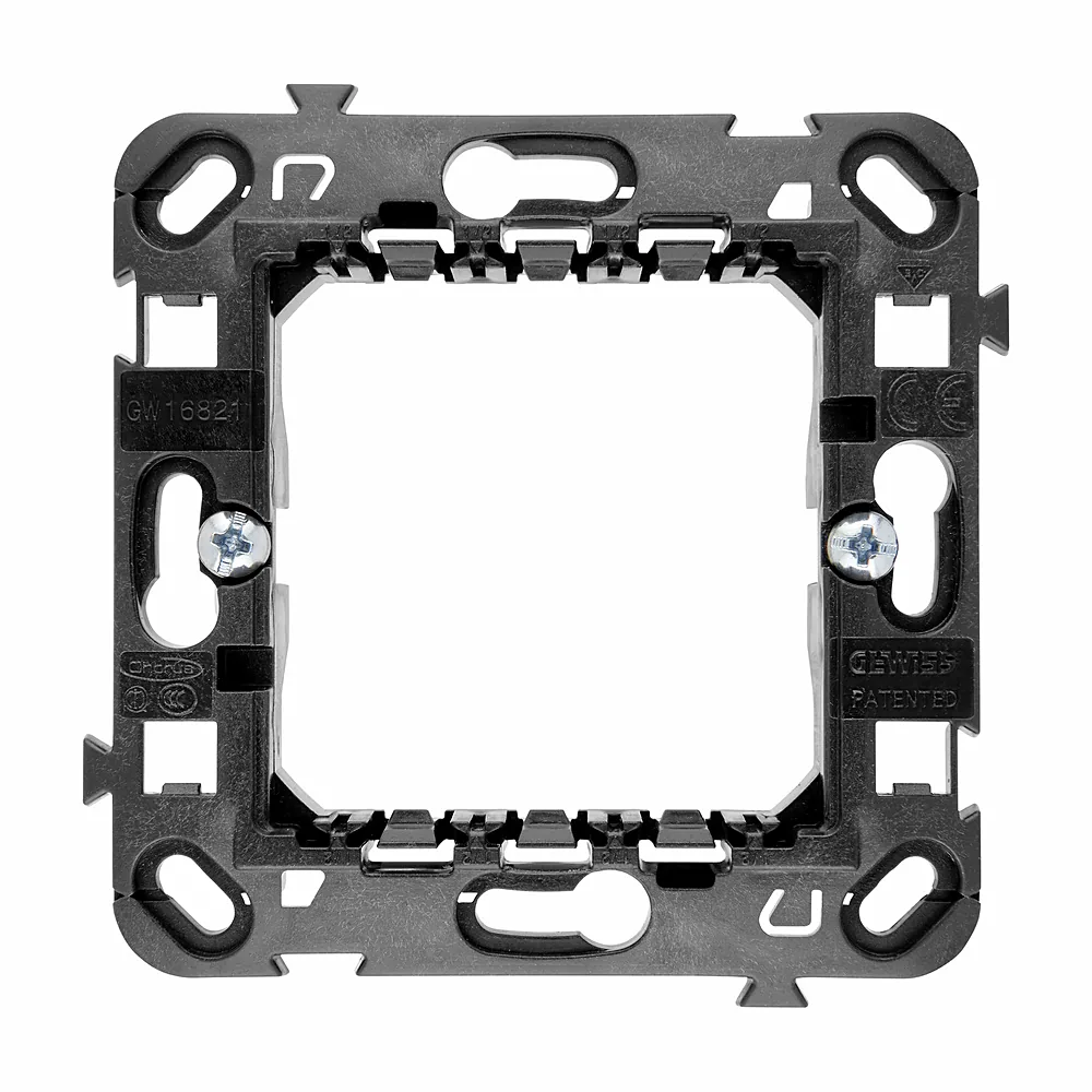 Супорт GEWISS CHORUSMART 2-модульний 70,3x70,3x20,2 мм GW16821