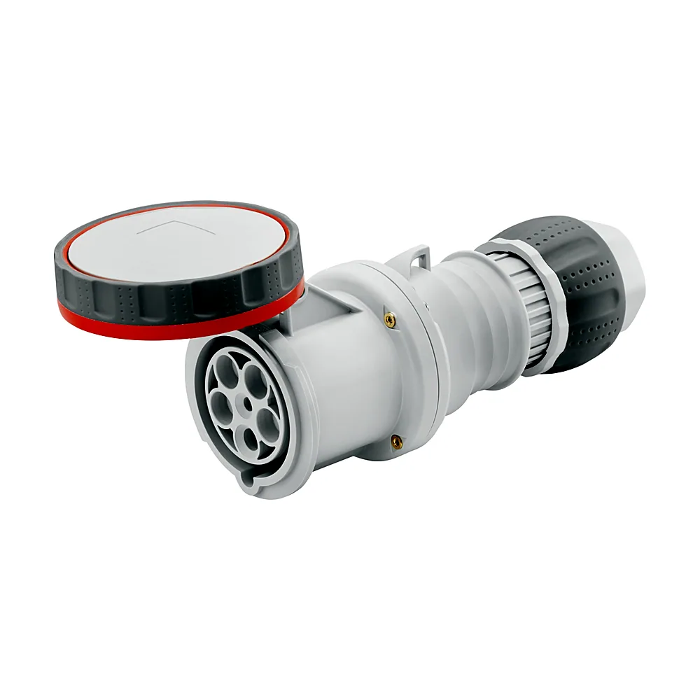 Розетка переносна GEWISS IEC 309 HP IP67 3P+N+E 63A 400V 6H GW63053H