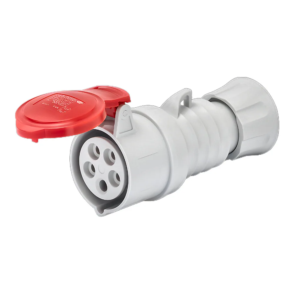 Розетка переносна IEC 309 HP IP44 3P+E 32 А 400 В 6H GEWISS GW62019H