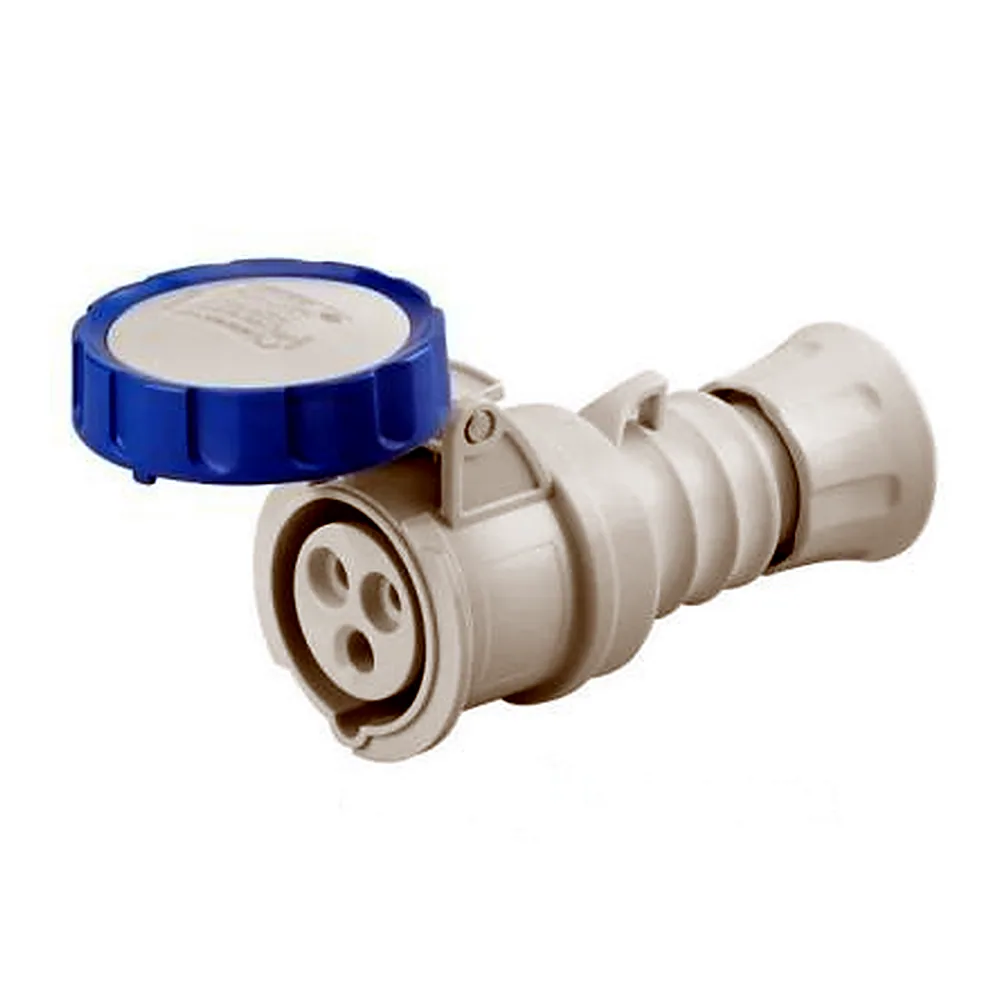 Розетка GEWISS IEC 309 HP переносна IP67 2P+E 16A 230V 6H GW62026H
