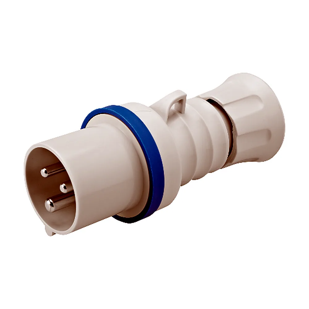 Вилка переносна GEWISS IEC 309 HP IP44 2P+E 16A 230V 6H GW60004H