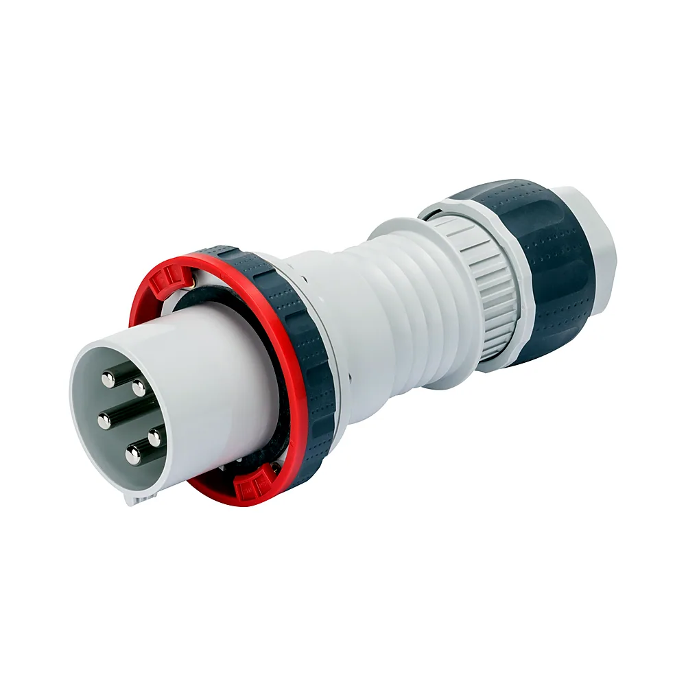 Вилка переносна GEWISS IEC 309 HP IP67 3P+N+E 125A 400V 6H GW60061H