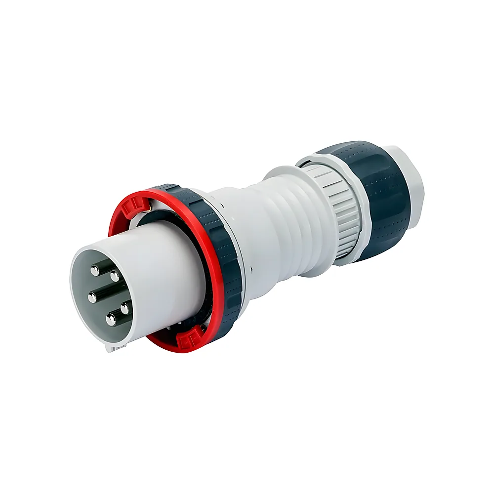 Вилка переносна IEC 309 HP IP67 3P+N+E 125 А 400 В 6H GEWISS GW60061H