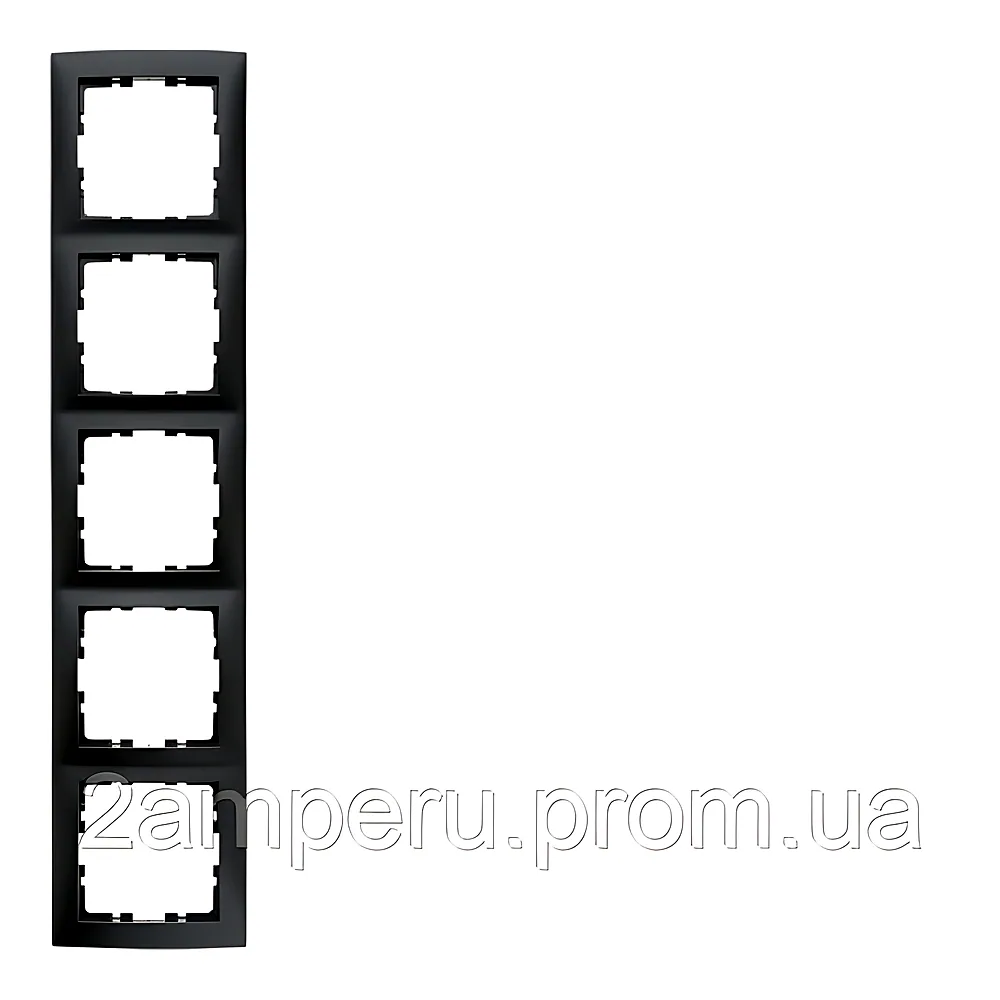 Рамка 5Х антрацит S.1