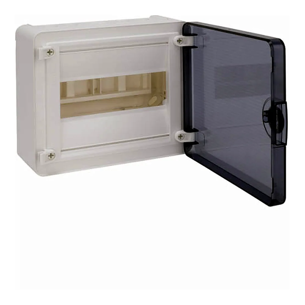 Щит Hager GOLF 8 мод. прозорими дверцятами VS108TD