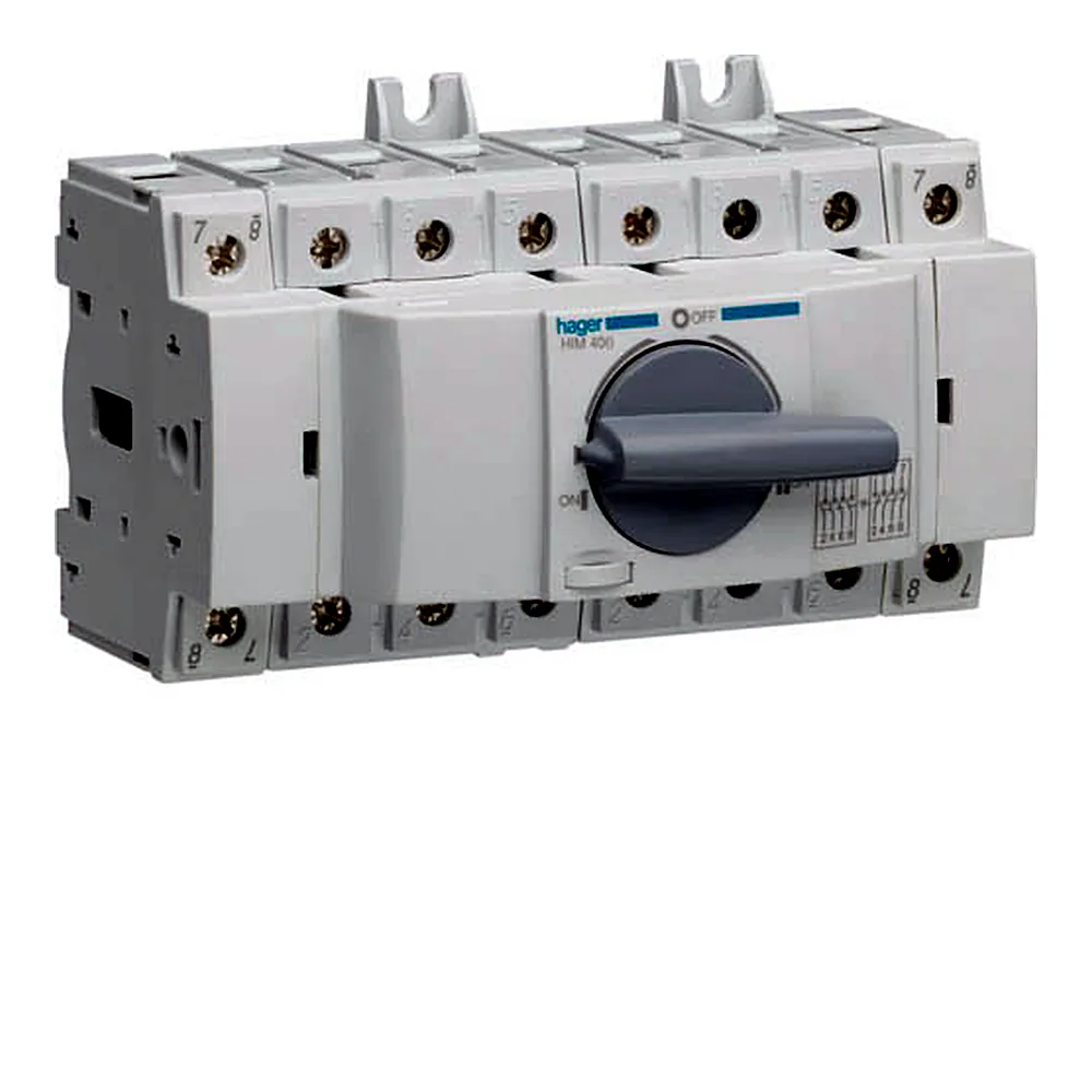 Перемикач Hager I-0-II 4P 63A HIM406