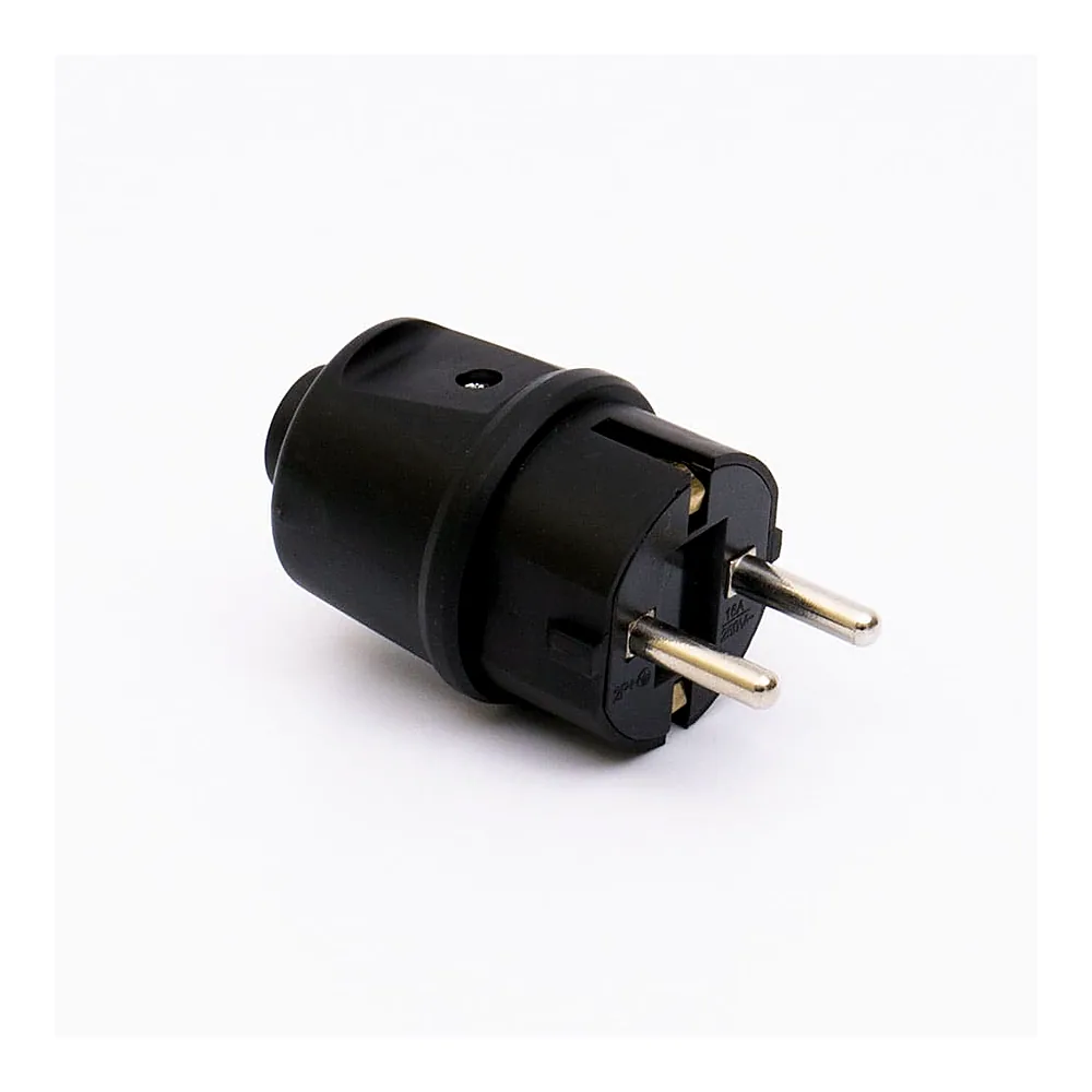 Вилка TAK.EL каучукова 407 2Р+РЕ IP44 LEE 703351