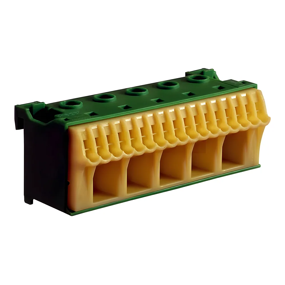 Клема PE QuickConnect 5х16 мм²+17х4 мм² 90 мм Hager KN22E