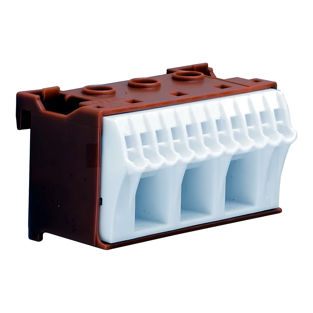 Клема фаза QuickConnect 3х16 мм²+11х4 мм² 60 мм Hager KN14P