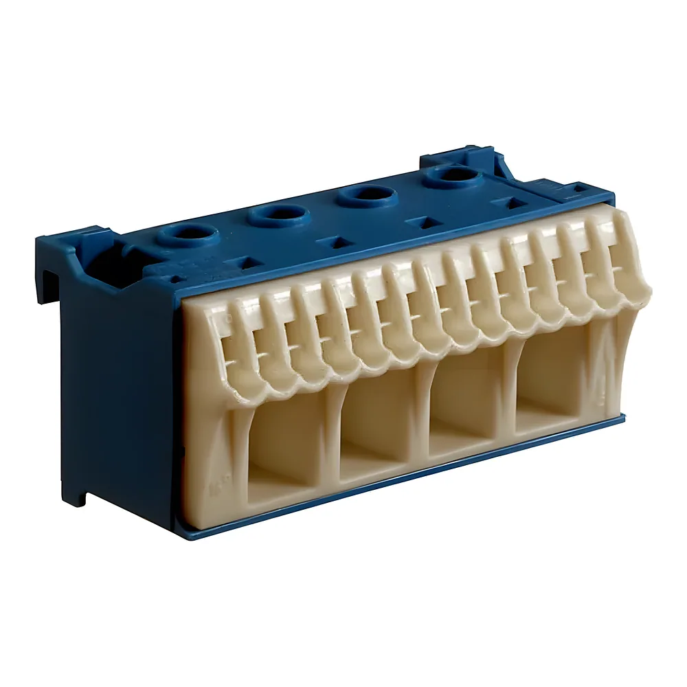 Клемна колодка QuickConnect N 4х16 мм²+14х4 мм² 75 мм Hager KN18N