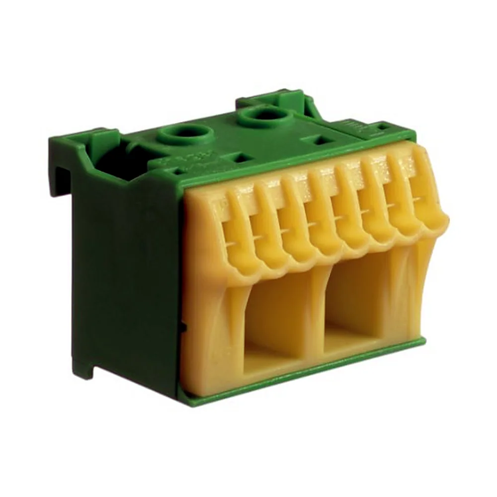 Клемна колодка Hager QuickConnect PE 2x16 мм²+8x4 мм² 45 мм KN10E