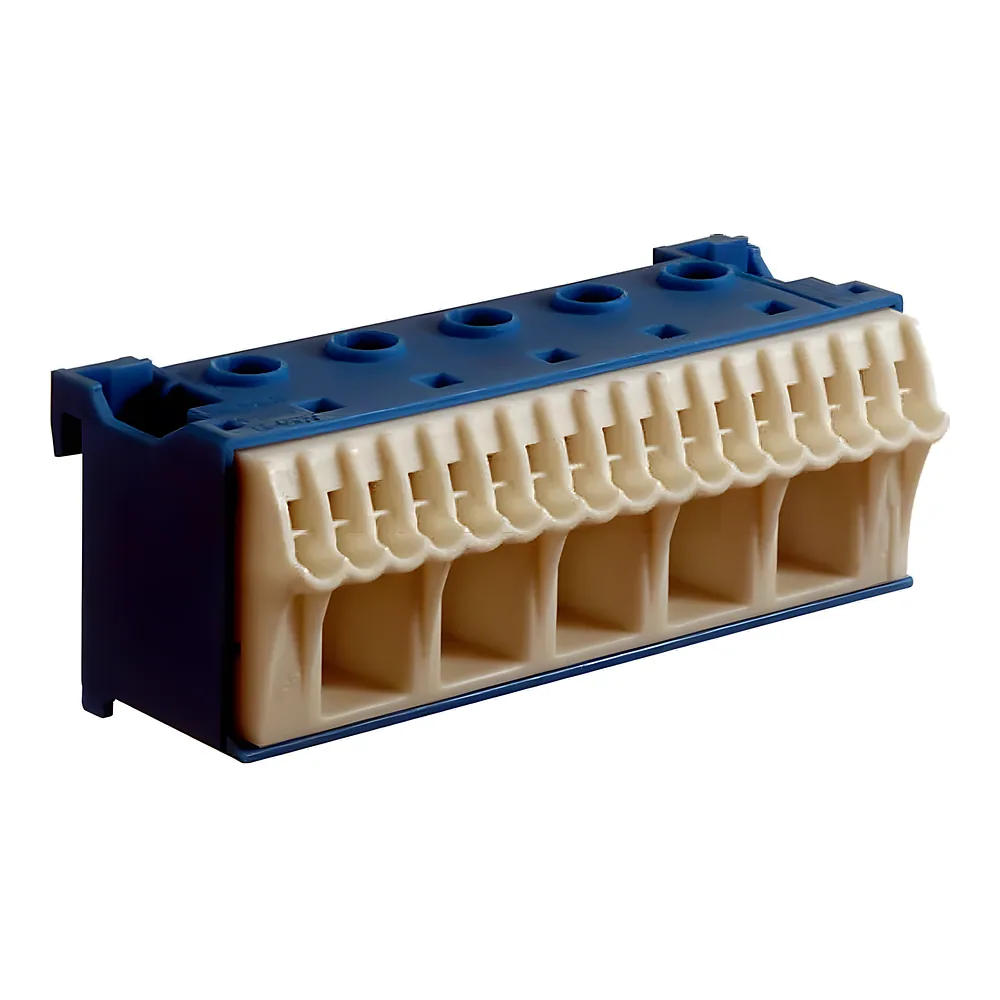 Клемна колодка QuickConnect N 5х16 мм²+17х4 мм² 90 мм Hager KN22N