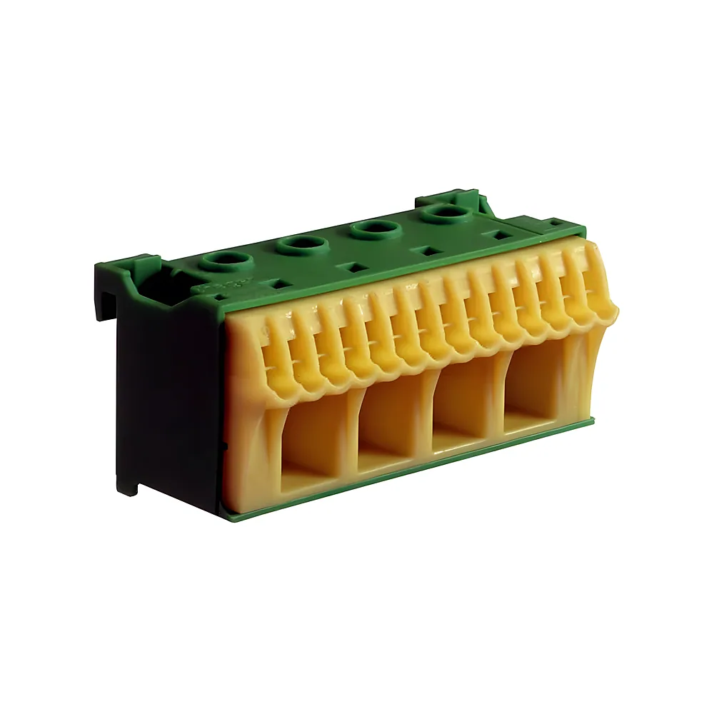 Клема PE QuickConnect 4х16 мм²+14х4 мм² 75 мм Hager KN18E