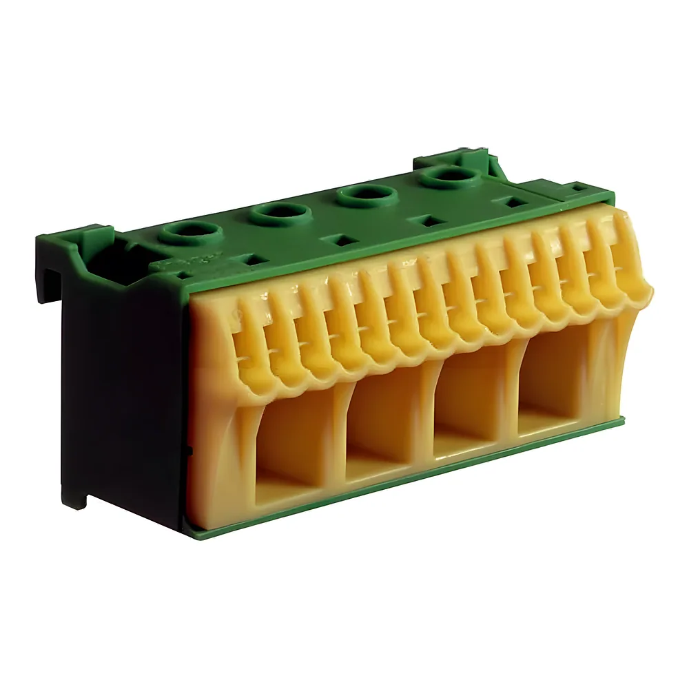 Клема PE QuickConnect 4х16 мм²+14х4 мм² 75 мм Hager KN18E