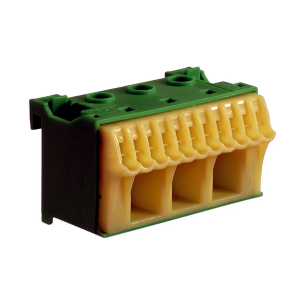 Клема PE Hager QuickConnect 3x16мм2+11x4мм2 60мм KN14E