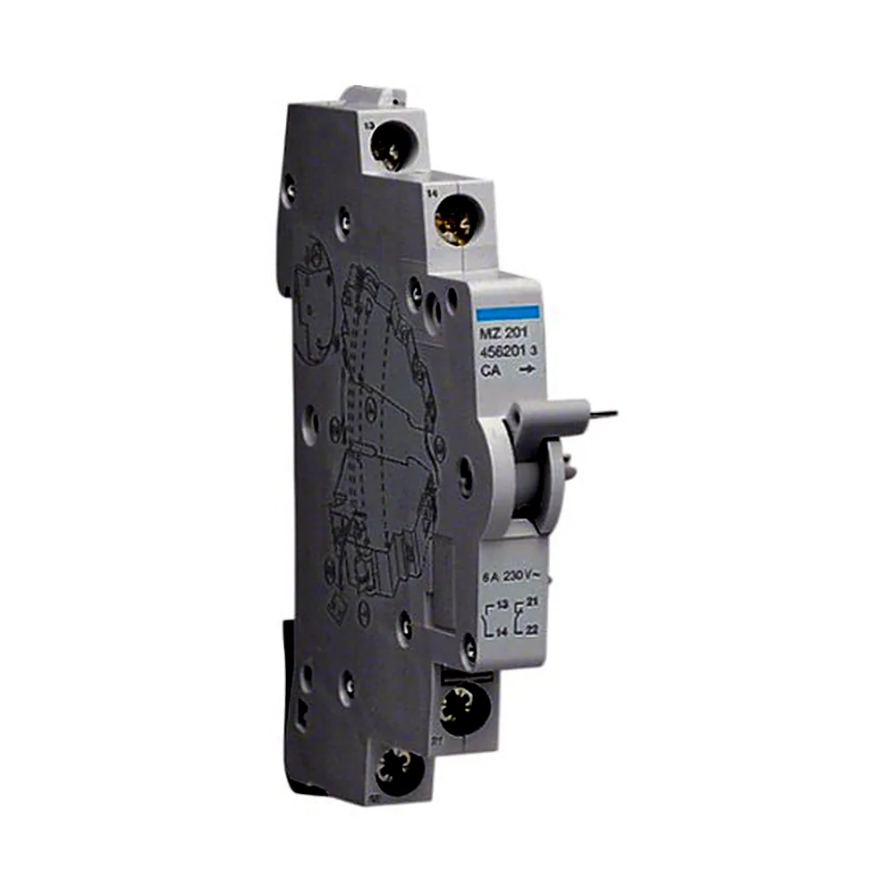 Допоміжний контакт Hager 1NC+1NO 0,5M MZ201