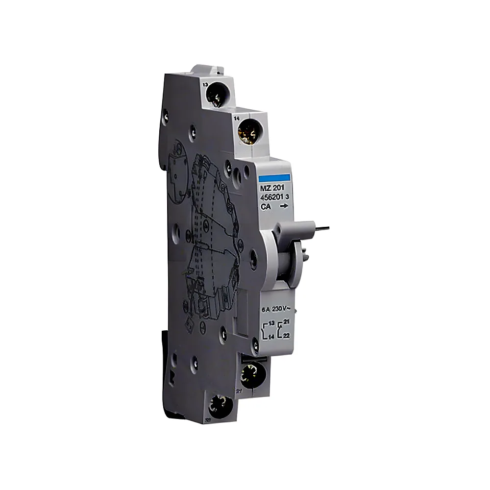 Допоміжний контакт 1NC+1NO 0,5 модуля 6 А Hager MZ201