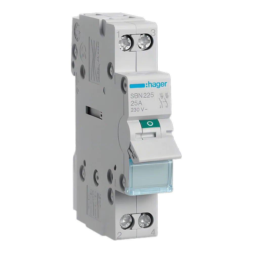 Вимикач навантаження 2P 25 А 230 В Hager SBN225