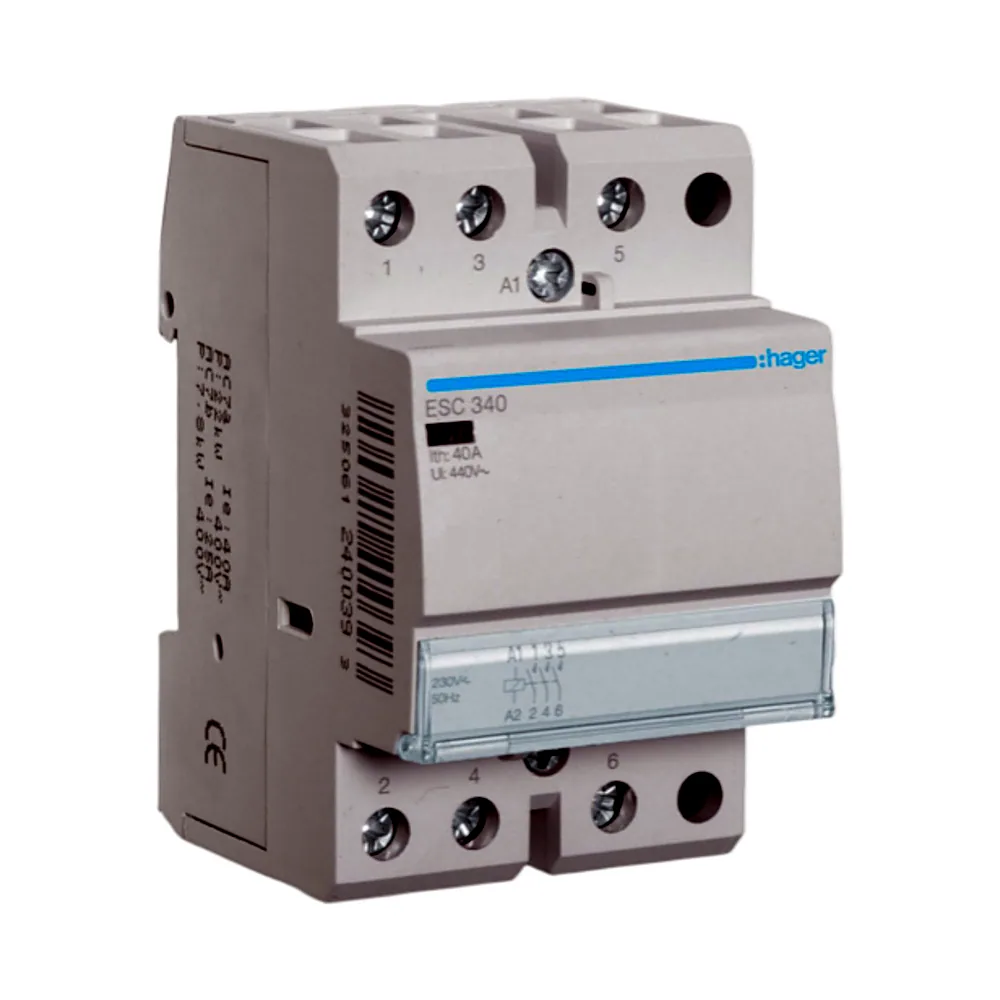 Контактор Hager 40A 3НВ 230В ESC340