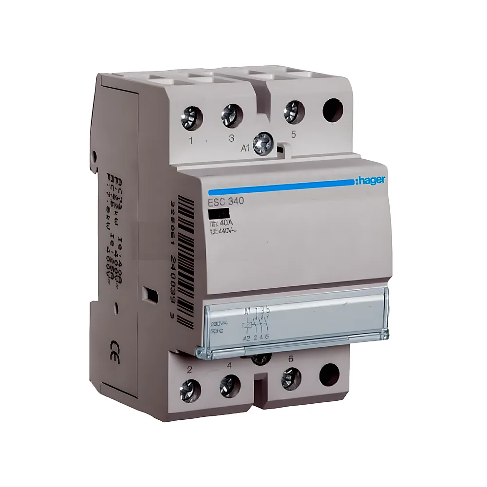 Контактор 40 А 3NO 230 В Hager ESC340