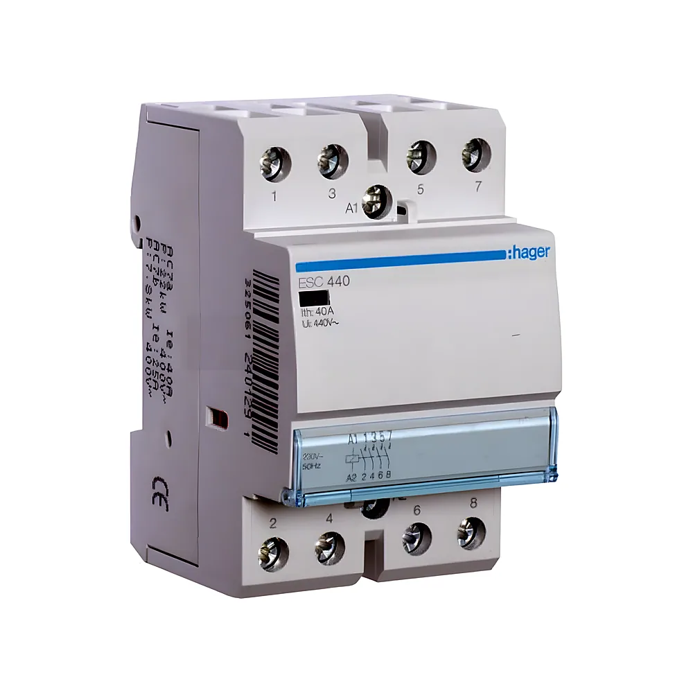 Контактор 40 А 4NO 230 В Hager ESC440