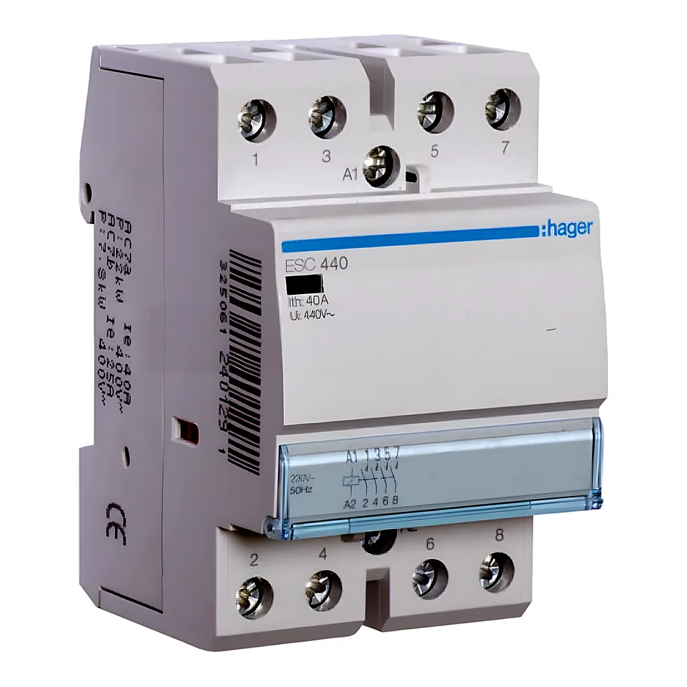 Контактор 40 А 4NO 230 В Hager ESC440