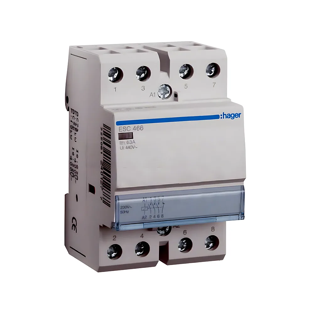 Контактор 63 А 3NO+1NC 230 В Hager ESC466