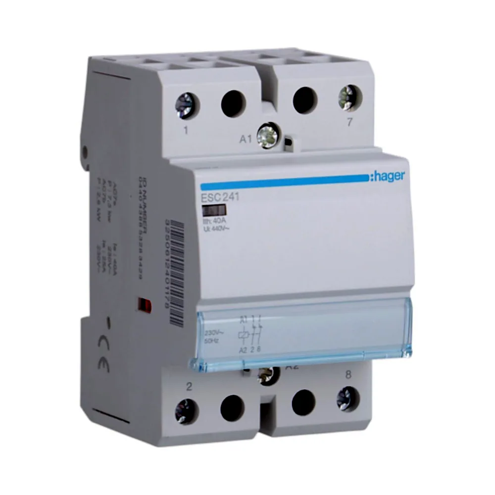 Контактор Hager 40А 2НЗ 230В ESC241