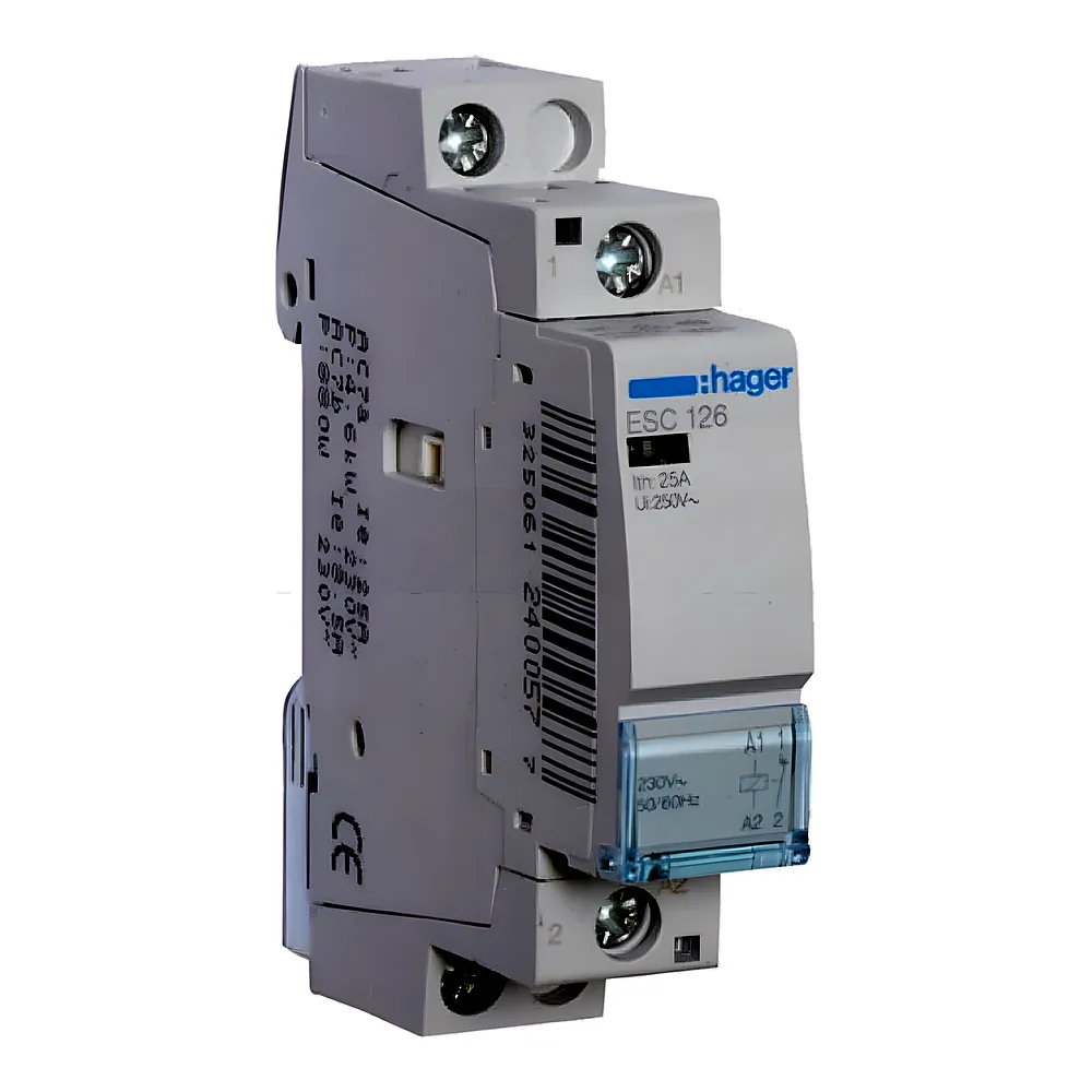 Контактор 25 А 1NC 230 В Hager ESC126