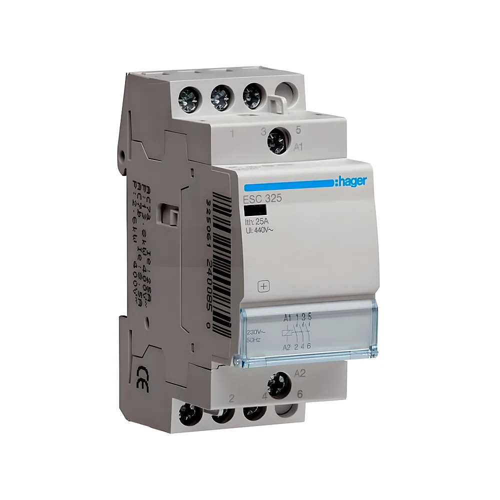 Контактор 25 А 3NO 230 В Hager ESC325