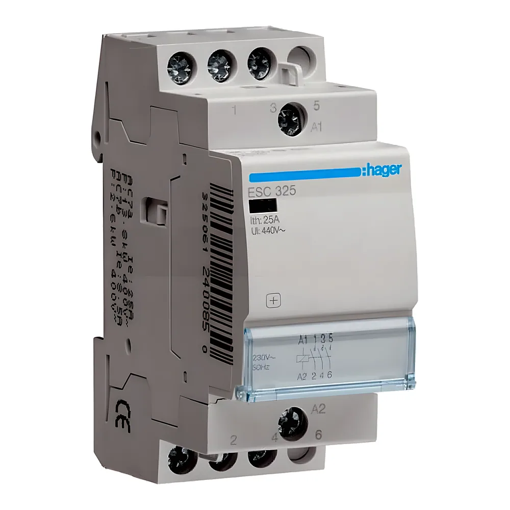 Контактор 25 А 3NO 230 В Hager ESC325