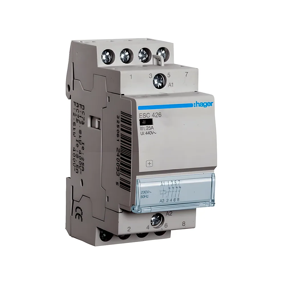 Контактор 25 А 4NC 230 В Hager ESC426