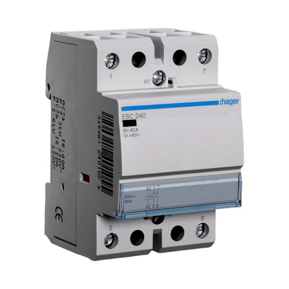Контактор Hager 40A 2НВ 230В ESC240