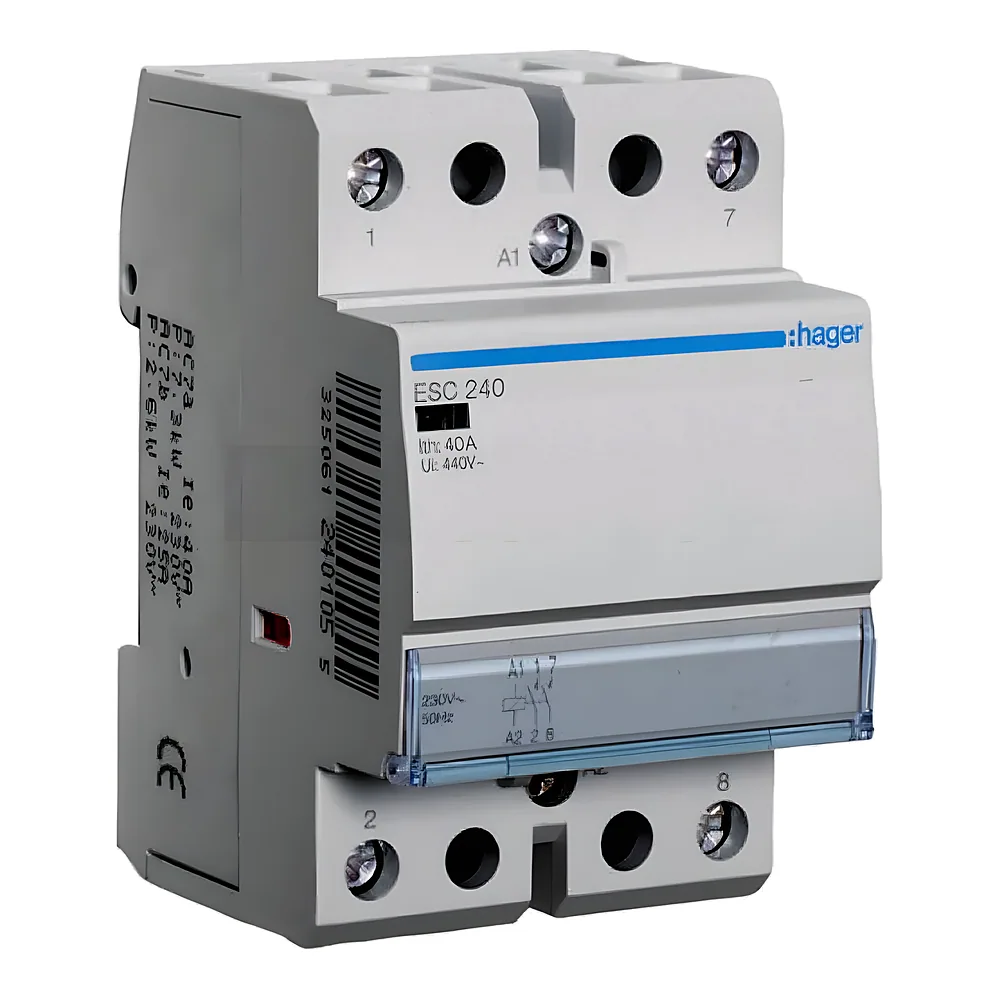Контактор 40 А 2NO 230 В Hager ESC240