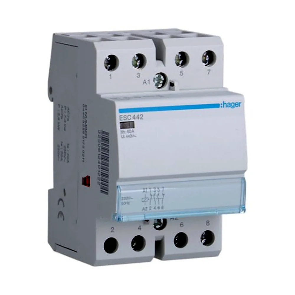 Контактор Hager 40A 2НВ+2НЗ 230В ESC442