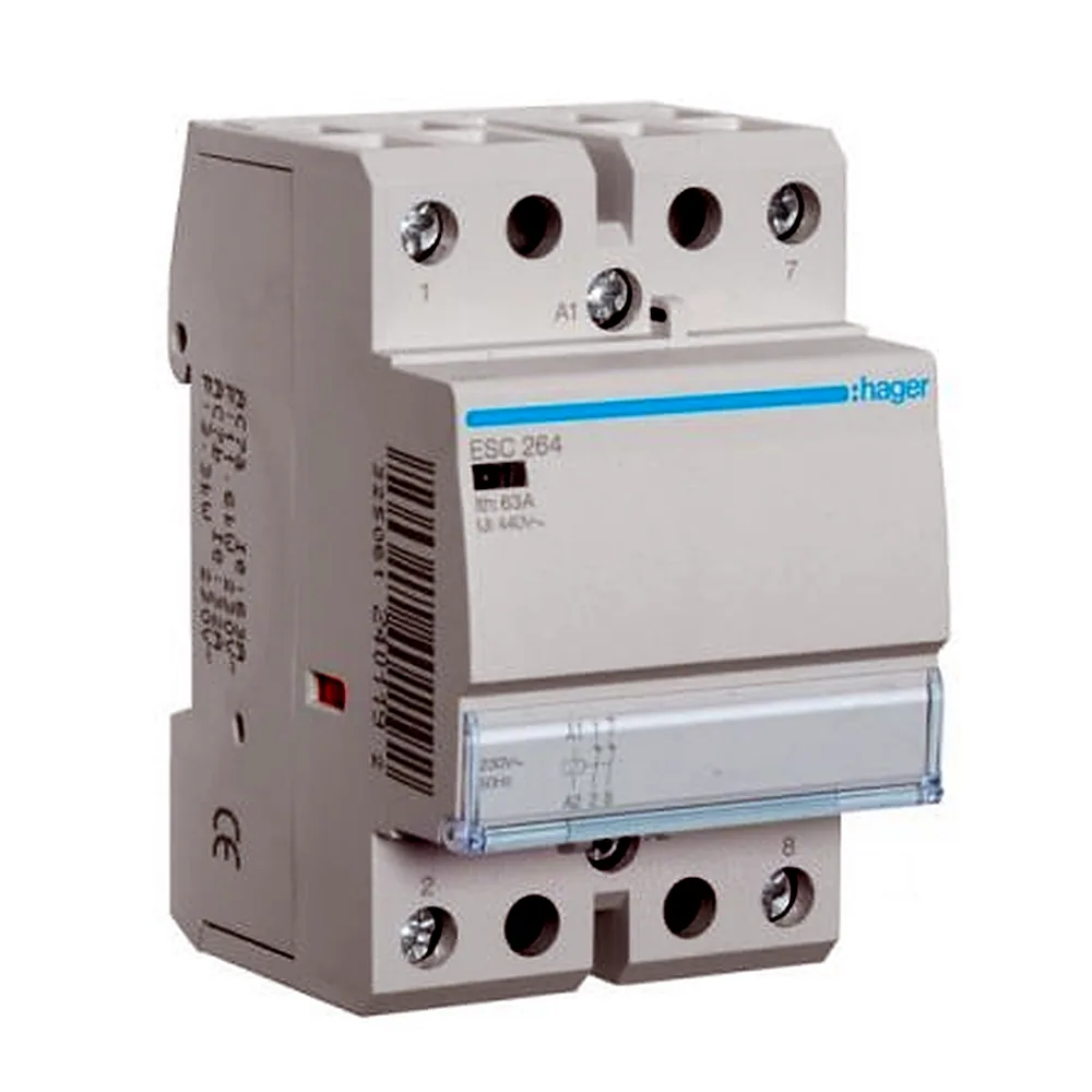 Контактор Hager 63A 2НЗ 230В ESC264