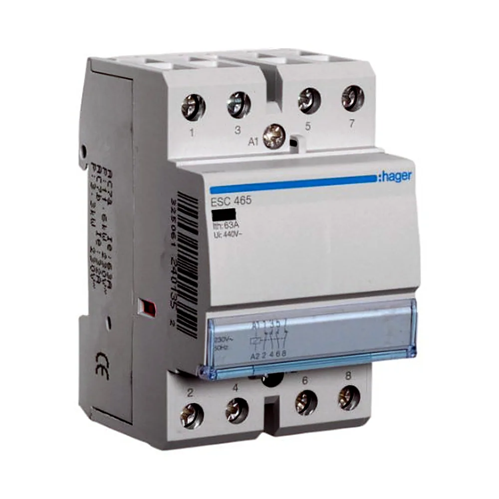 Контактор Hager 63A 2НВ+2НЗ 230В ESC465