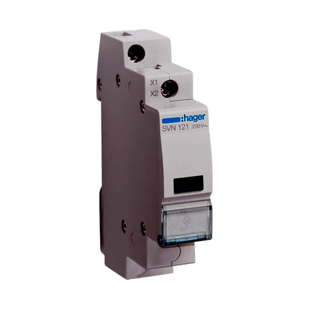 Індикатор Hager LED 230В зелений SVN121