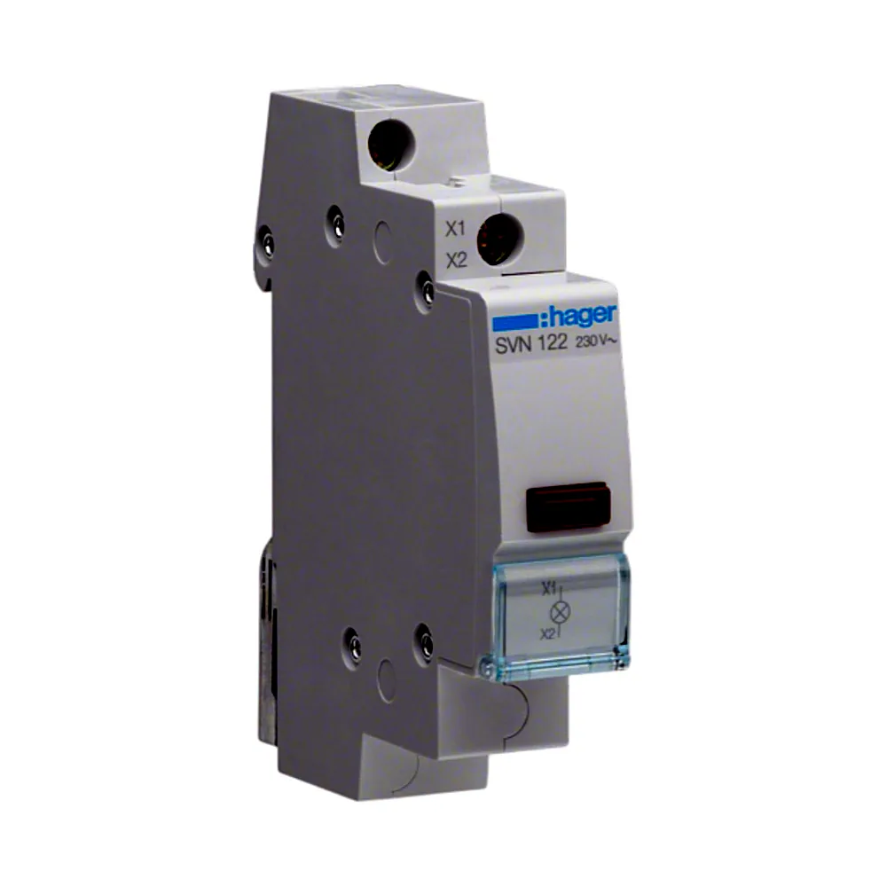 Індикатор Hager LED 230В червоний SVN122