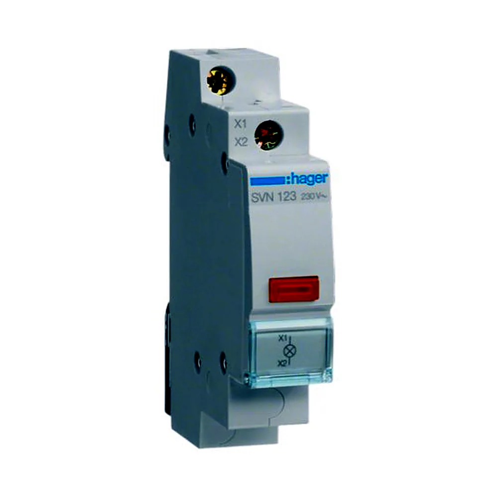 Індикатор Hager LED 230В жовтий SVN123