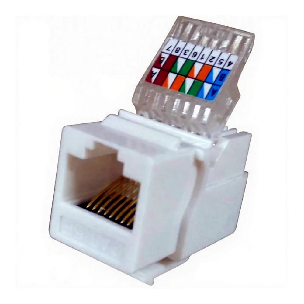 Модуль Hager KeyStone RJ-45 UTP cat.5e SLIM WL9002