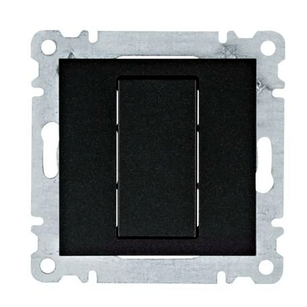 Заглушка Hager Lumina чорна WL7013