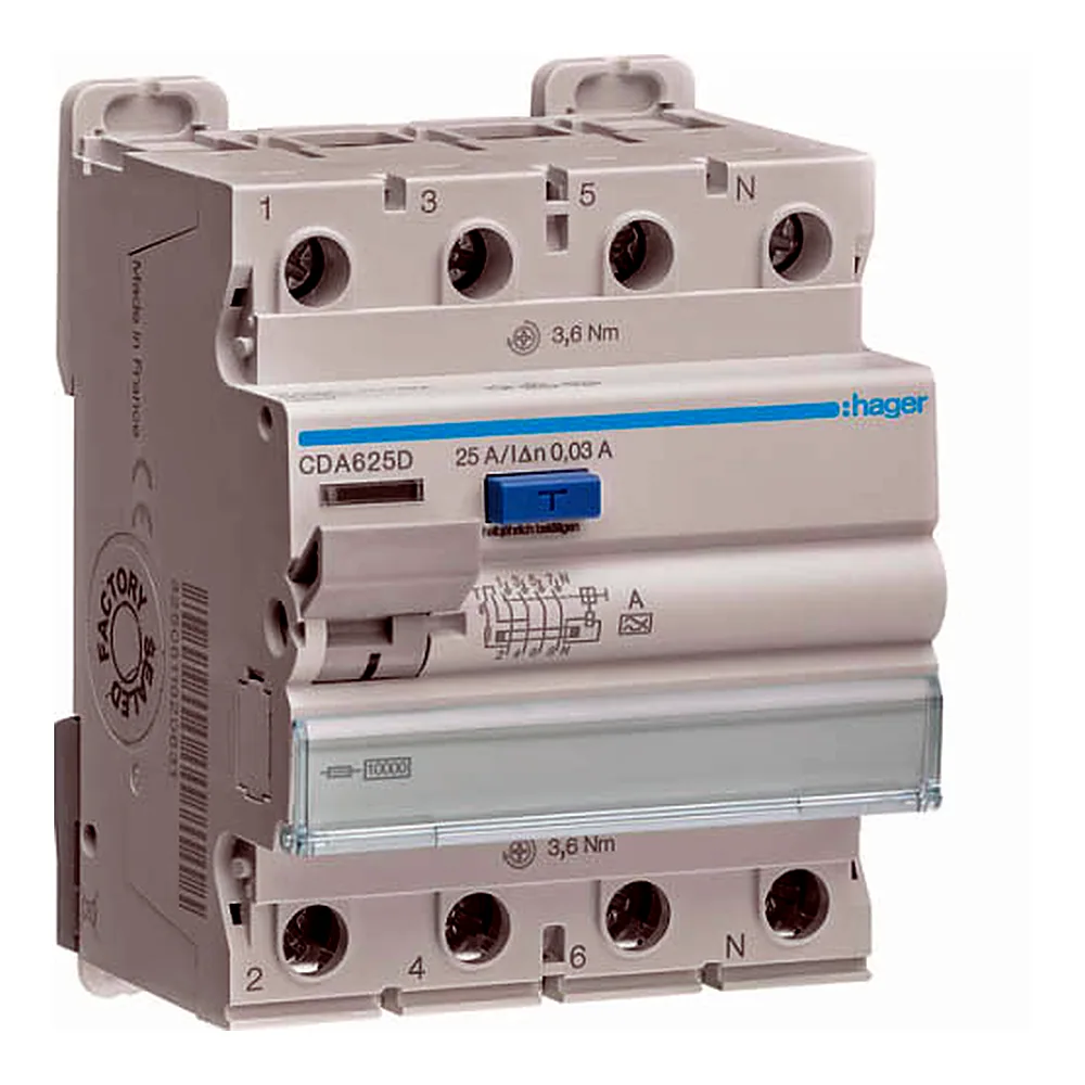 ПЗВ 4P 10kA 25A 30mA A