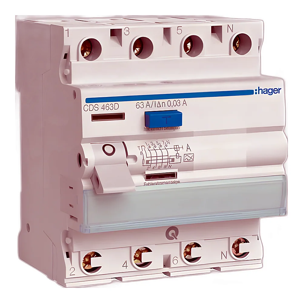 ПЗВ Hager QC 4P 40A 30mA A CDS440D