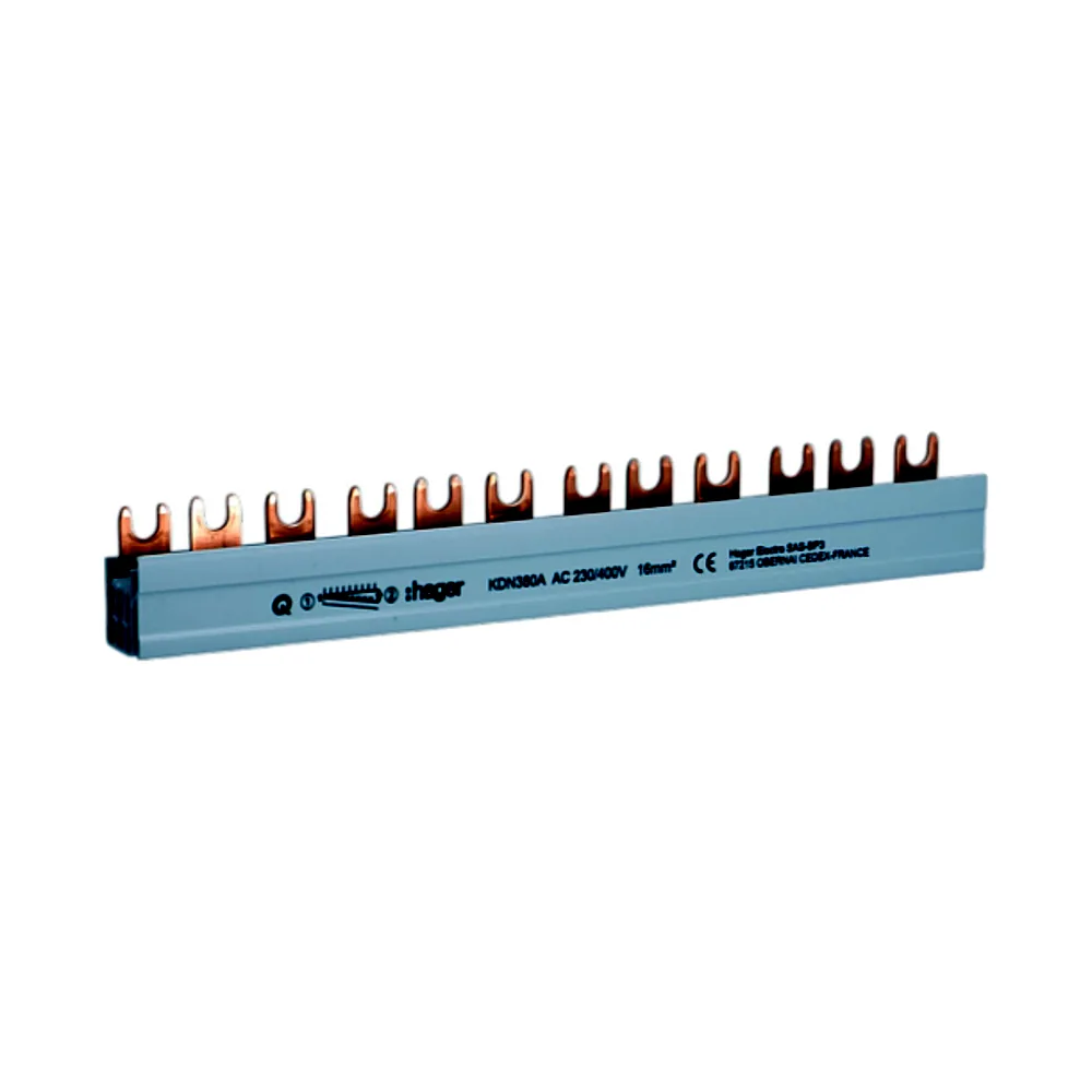 Шина фазна Hager 3P 16мм² 12M KDN380A