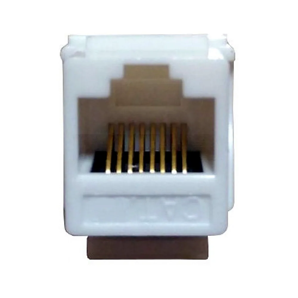 Роз'єм комп'ютерний Hager KeyStone RJ-45 UTP кат.6 11014620