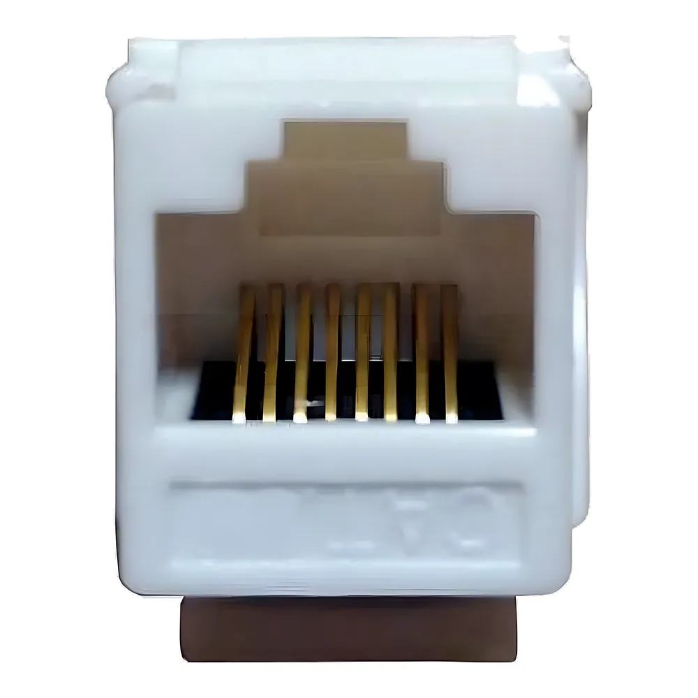 Комп'ютерний роз'єм KeyStone RJ-45 UTP категорія 6 екранований Hager 11014620