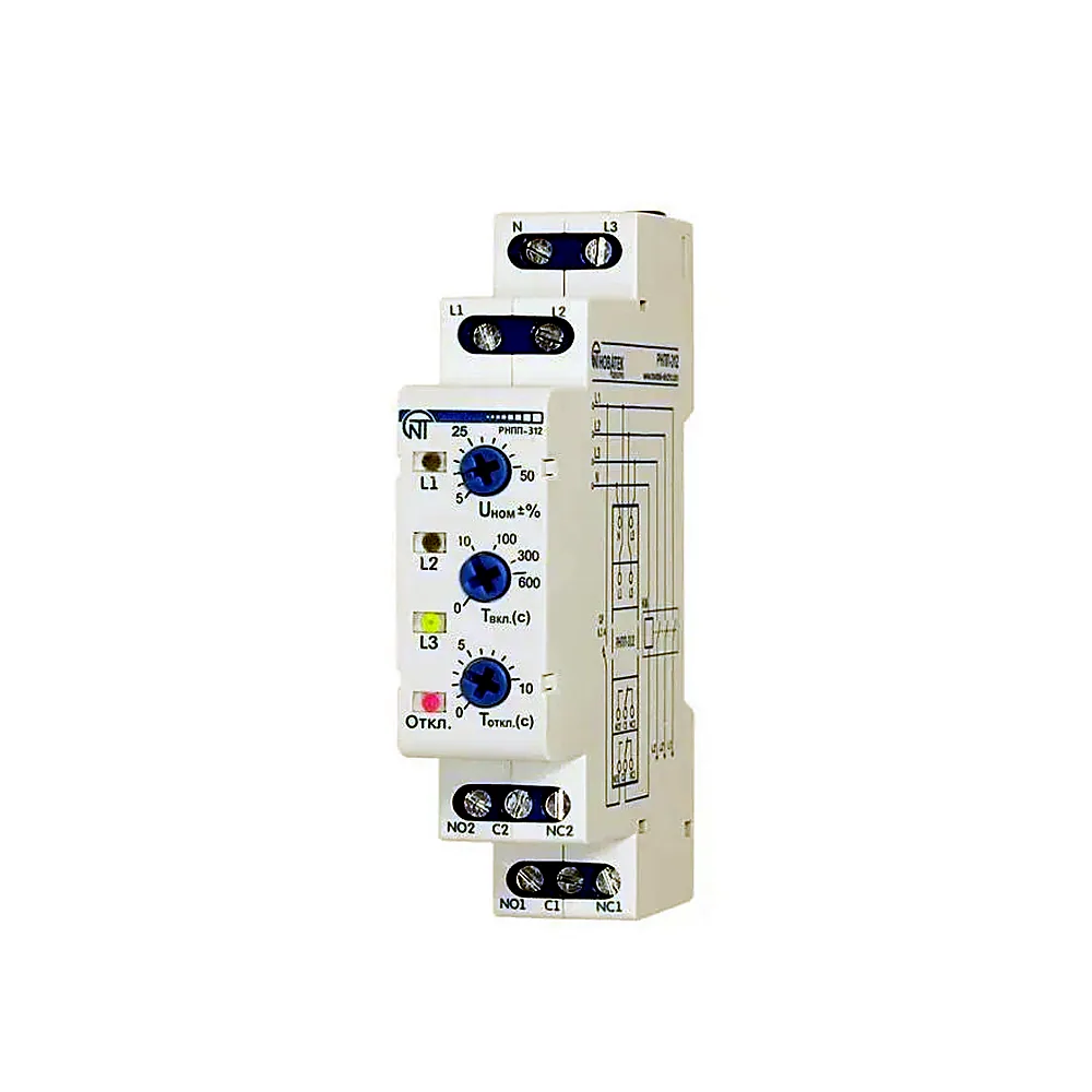 Реле контролю фаз НОВАТЕК РНПП-312 p0690016 NTRNP3120