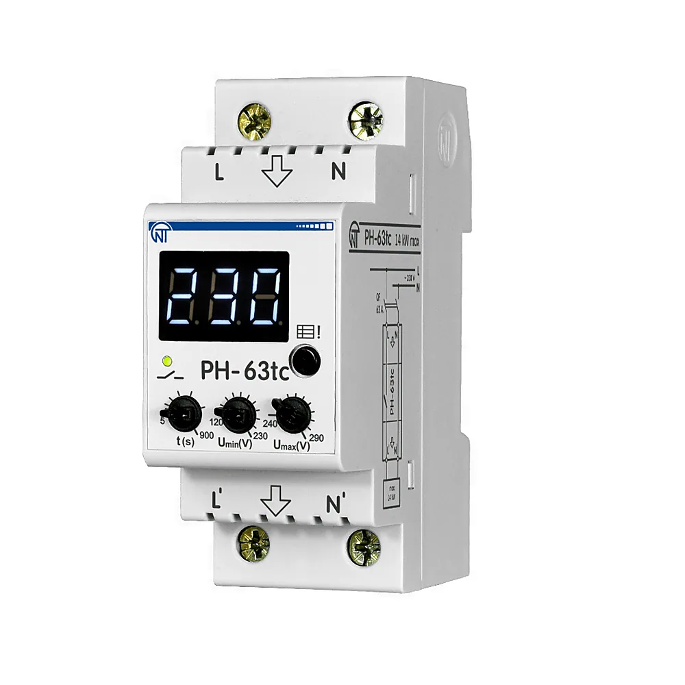 Реле напруги НОВАТЕК РН-63 tc UN NTRN06302