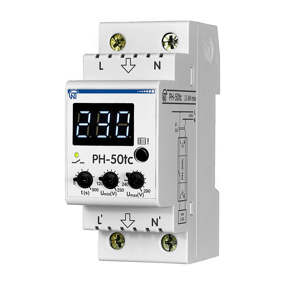 Реле напруги НОВАТЕК РН-50tc NTRN05002